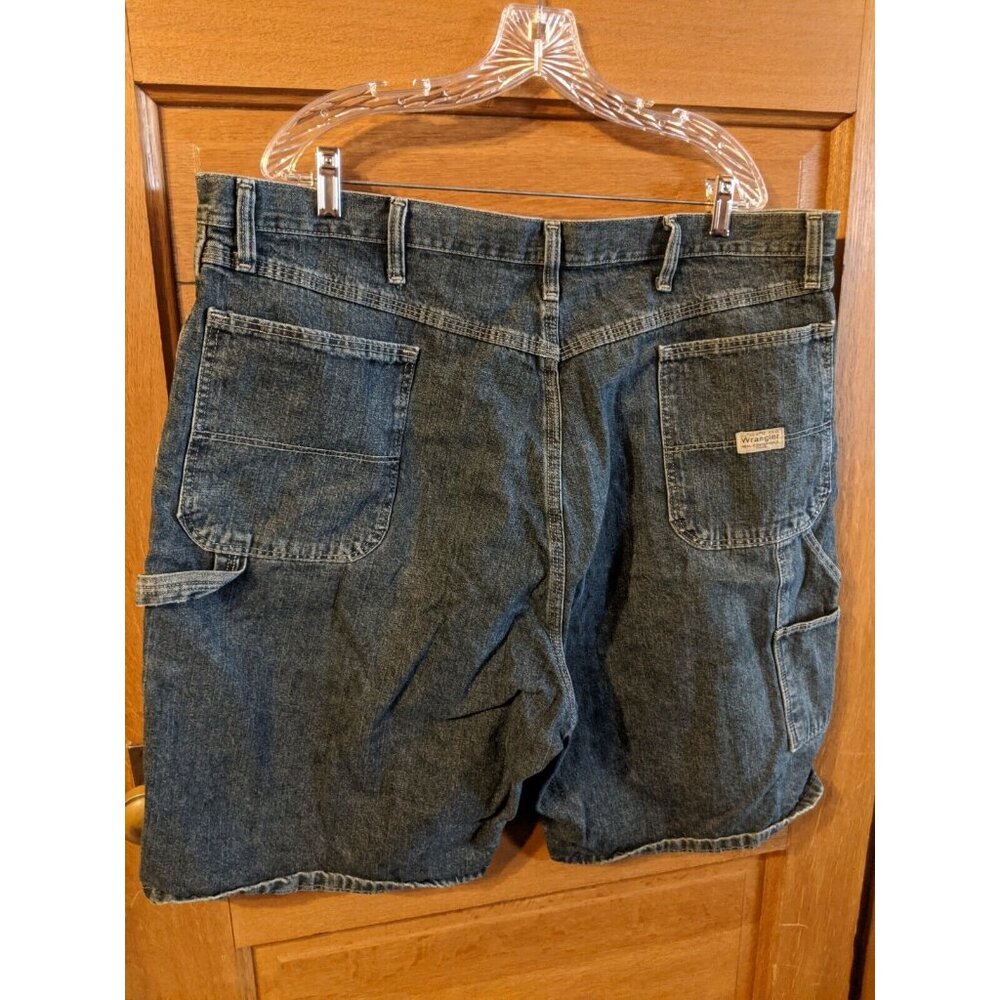 Wrangler Real Comfortable Carpenter Jean Shorts Size 42 Authentic Issue Mens - Picture 3 of 6